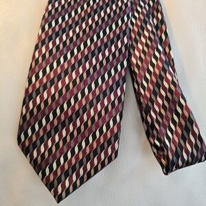 Croft & Barrow Multicolor Polyester Men's Necktie Tie